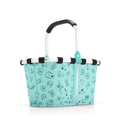 reisenthel carrybag XS kids IA, cats and dogs mint, Unisex