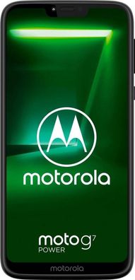 Motorola Moto G7 Power 64GB Dual Sim Ceramic Black Neuware DE Händler (XT1955-7)