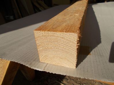 Douglasie 7x7cm Kantholz Pfosten Balken mehrstielig kerngetrennt bis 4m Länge
