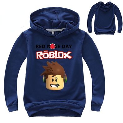 Junge Roblox Kapuzenpullover Kinder Hoodie Anime Sweatshirts Mantel Geschenk