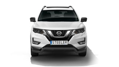 Frontbügel Schwarz EC für Nissan X-Trail 2018- X-TRAIL-L1870-05-B