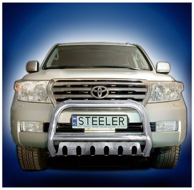 Frontbügel EC MIT Unterfahrschutz FÜR TOYOTA LAND Cruiser V8 08-12 D.70mm