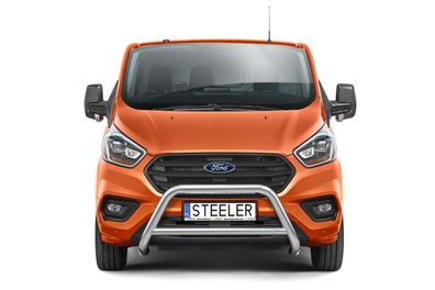 Frontbügel Frontschutzbügel EC FÜR FORD Transit CUSTOM 2018- CUSTOM-R1870-03