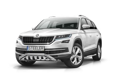 Frontbügel Frontschutzbügel EC FÜR SKODA KODIAQ 2016- KODIAQ-N1660-10