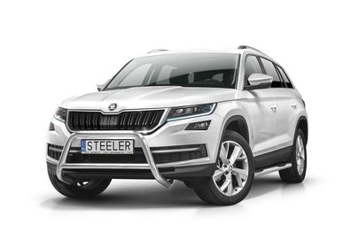 Frontbügel Frontschutzbügel EC FÜR SKODA KODIAQ 2016- KODIAQ-R1660-03