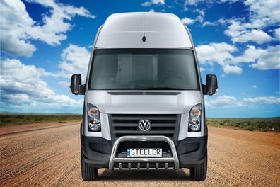 Frontbügel Frontschutzbügel EC Passend FÜR VW Crafter 06-11-16 Edelstahl V2A