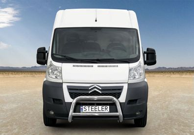 Frontbügel Frontschutzbügel EC FÜR Citroen JUMPER 2006-2014 Nr. JUMPER-R0070-03