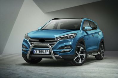 Frontbügel Frontschutzbügel EC FÜR Hyundai TUCSON 2015- TUCSON-R1570-06