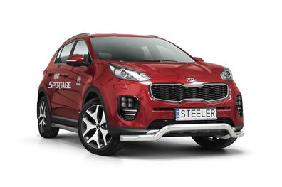 Frontbügel Frontschutzbügel EC FÜR KIA Sportage 15-18 SPOR-L1570-05