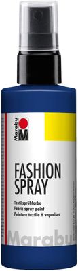 Marabu Textilsprühfarbe "Fashion Spray" nachtblau 100 ml