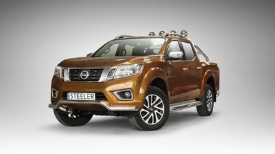 Frontbügel Frontschutzbügel EC FÜR NISSAN NAVARA NP300 2015- NP300-L1570-05