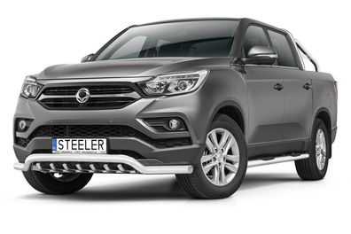 Frontbügel Frontschutzbügel EC FÜR Ssangyong MUSSO 2018- MUSSO-L1870-07