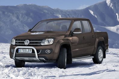 Frontbügel Frontschutzbügel EC FÜR VW AMAROK 2009-2016 Edelstahl V2A