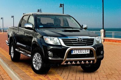 Frontbügel Frontschutzbügel Unterfahrschutz FÜR TOYOTA HILUX 05-11-15 EG V2A