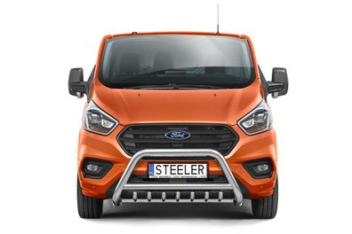 Frontbügel Frontschutzbügel EC FÜR FORD Transit CUSTOM 2018- CUSTOM-R1870-00