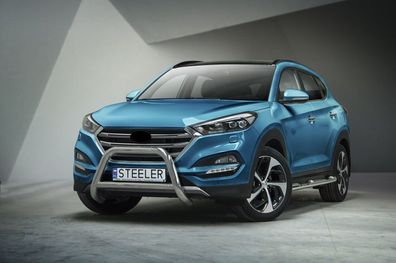 Frontbügel Frontschutzbügel EC FÜR Hyundai TUCSON 2015- TUCSON-R1570-03