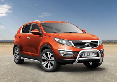Frontbügel Frontschutzbügel EC FÜR KIA Sportage 2010-2015 Nr. SPOR-R1070-03
