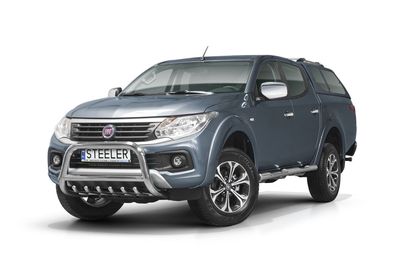 Frontbügel Frontschutzbügel EC Unterfahrschutz FÜR FIAT Fullback 15- EG V2A