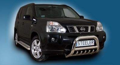 Frontbügel Frontschutzbügel Unterfahrschutz FÜR NISSAN X-TRAIL T31 07-10 V2A EG