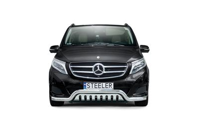 Frontbügel Passend FÜR Mercedes V-KLASSE W447 2014-2019 V-CLASS-L1470-08 NEU