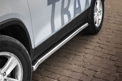 Trittbretter Schwellerrohre AUS Edelstahl MIT TÜV FÜR Chevrolet TRAX 2013-