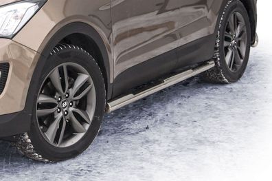 Trittbretter Schwellerrohre AUS Edelstahl MIT TÜV FÜR Hyundai SANTA-FE 2012-2018