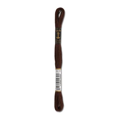 8m Anchor Stickgarn - Farbe 1088 - dunkelbraun