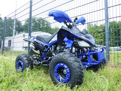 125ccm Quad ATV Kinder Quad Pitbike 4 Takt Motor Quad 7 Zoll KXD ATV 004 Blau