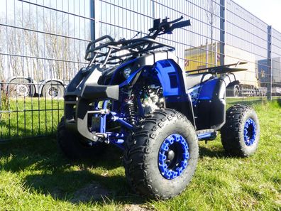 125ccm Quad ATV Kinder Quad Pitbike 4 Takt Motor Quad ATV 7 Zoll KXD ATV006 Blau