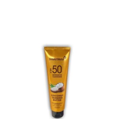 Tannymaxx/ SPF50 Coconut Tanning Butter 150ml/ Sonnenschutz/ Sonnencreme