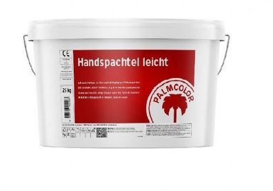Palmcolor Handspachtel leicht 25 kg (Leichtspachtel) Fertigspachtel & Fertigspac