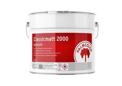 Palmcolor Classicmatt 2000 12,5L Raucherfarbe - Nikotinfarben