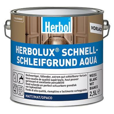 Herbol Herbolux Schnellschleifgrund Aqua Weiss