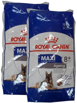 2x15kg Royal Canin Maxi Ageing 8+ Senior Mature * * * TOP PREIS * **