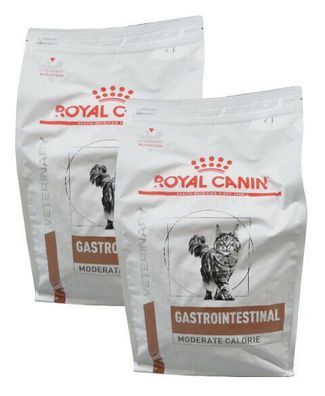 2x4kg Royal Canin Gastro Intestinal Moderate Calorie Katzenfutter