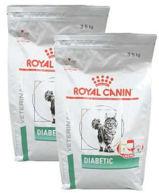 2x3,5kg Royal Canin Diabetic Veterinary Diet Katzenfutter
