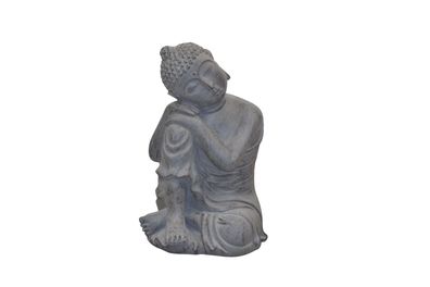 Standfigur "ruhender Buddha" 48 cm hoch
