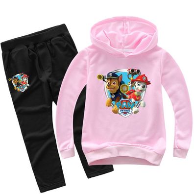 2er Set Junge Mädchen Anime PAW Patrol Hoodie Anzug Kinder Pullover Sweatshirts