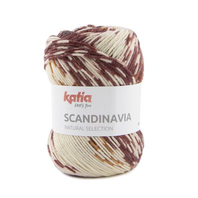 100g "Scandinavia"-ein hochwertiges Garn mit schönem Jacquardmuster