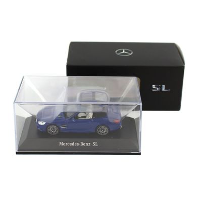 Mercedes-Benz Modellauto 1:43 PKW SL Roadster R231 blau B66960533