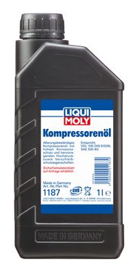 LIQUI MOLY 1187 Kompressorenöl Kompressor Öl Korrosionsschutz 1 Liter