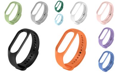 Silikon Sport Strap Fitness Tracker Ersatz Armband Uhrband Uhrenarmband kompatibel...