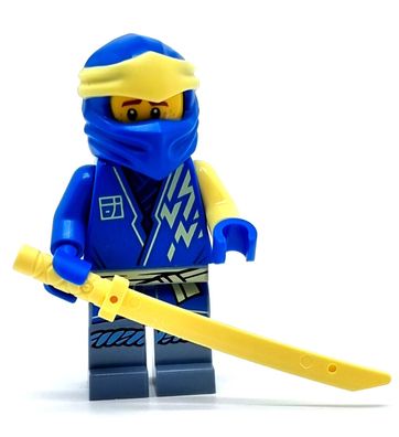 LEGO Ninjago Figur Jay mit gleich farbigen Katana