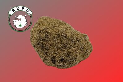 BUFU Premium CBD Pollinat | Moonrocks SOFT | CBD<61% | THC<0,2% - Natur belassen