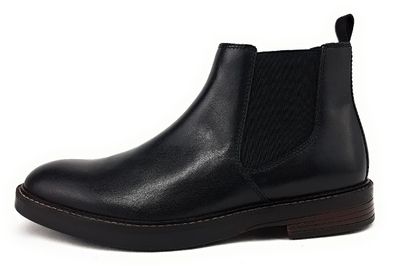 Clarks Paulson Up Herrenschuhe Freizeitschuhe Stiefelette Schwarz Freizeit