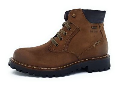 Josef Seibel Herrenschuhe Stiefel Schnürer Stiefelette Braun Freizeit