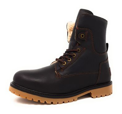 Wrangler Aviator Herrenschuhe Stiefel Schnürer Braun