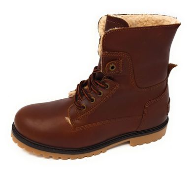 Wrangler Aviator Herrenschuhe Schnürstiefel Braun