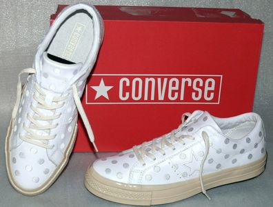 Converse 155717C ONE STAR 74 OX Echt Leder Schuhe Sneaker Boots 42 46 46,5 Weiß