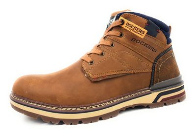 Dockers by Gerli Herrenschuhe Stiefel Schnürer Stiefel Braun Freizeit